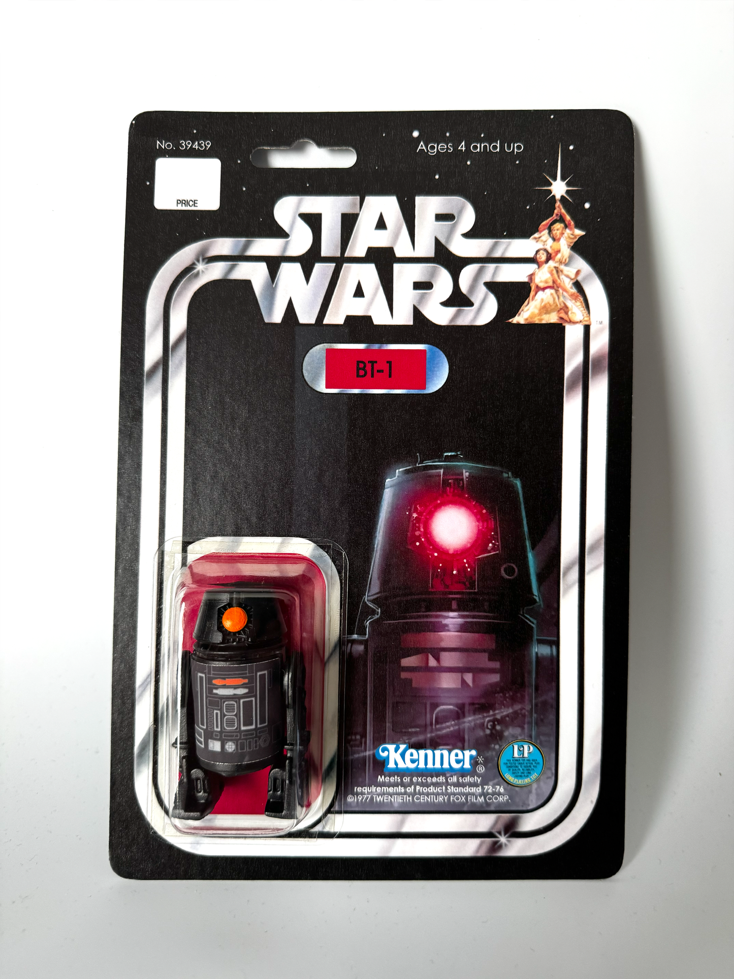 Custom BT-1 Droid Action Figure | Vintage Kenner Style Figure