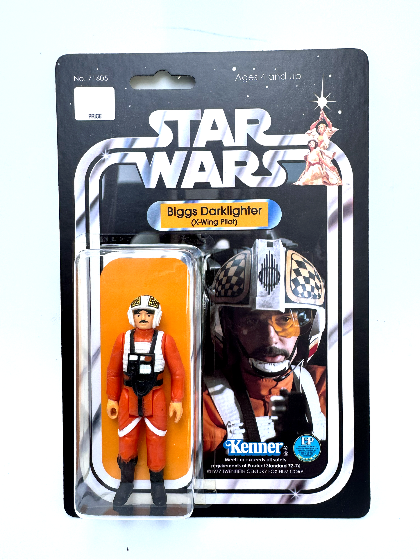 Custom Biggs Darklighter Action Figure | Vintage Kenner Style Figure