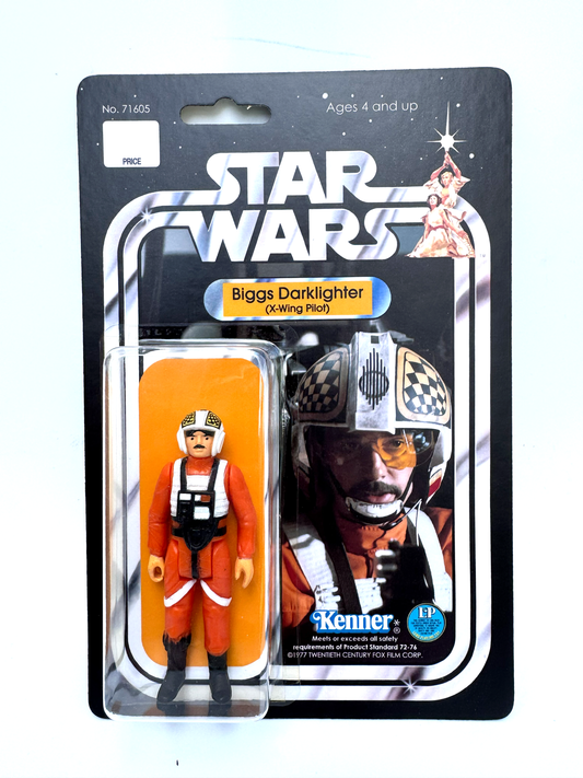 Custom Biggs Darklighter Action Figure | Vintage Kenner Style Figure