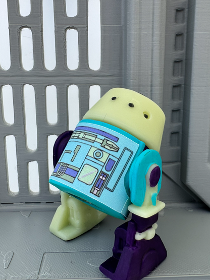 Custom C1 Droid Frankenstein Action Figure | Vintage Kenner Style Figure