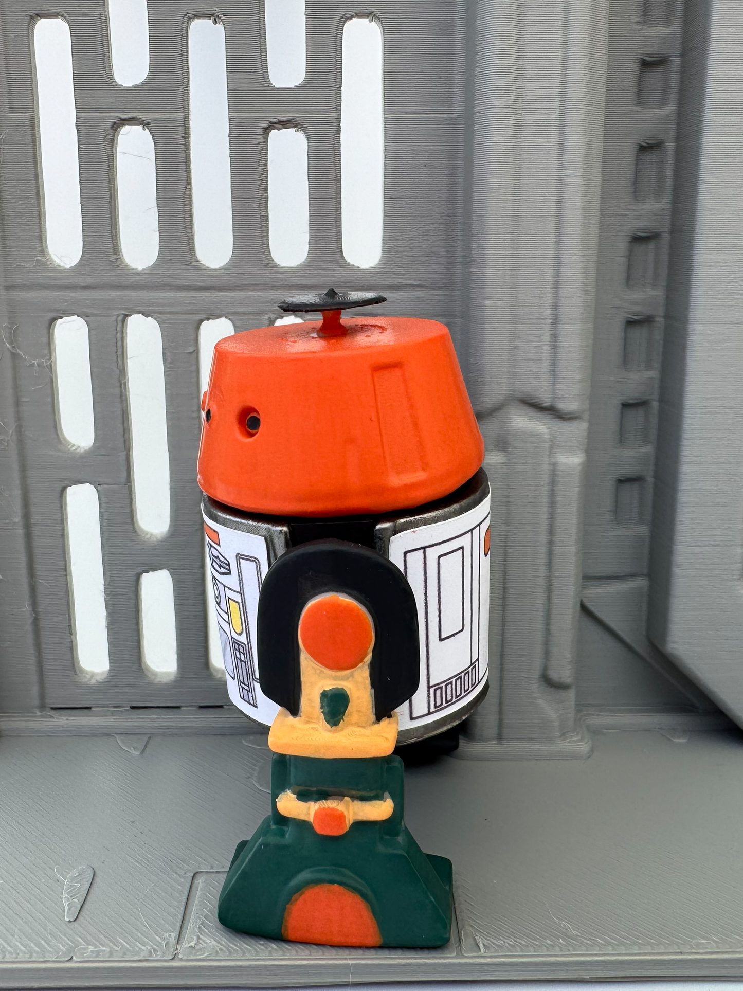 Custom C1-10P Chopper Droid Action Figure | Vintage Kenner Style Figure