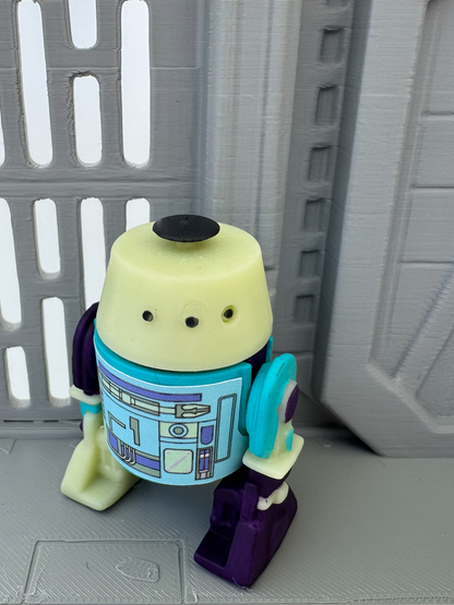 Custom C1 Droid Frankenstein Action Figure | Vintage Kenner Style Figure