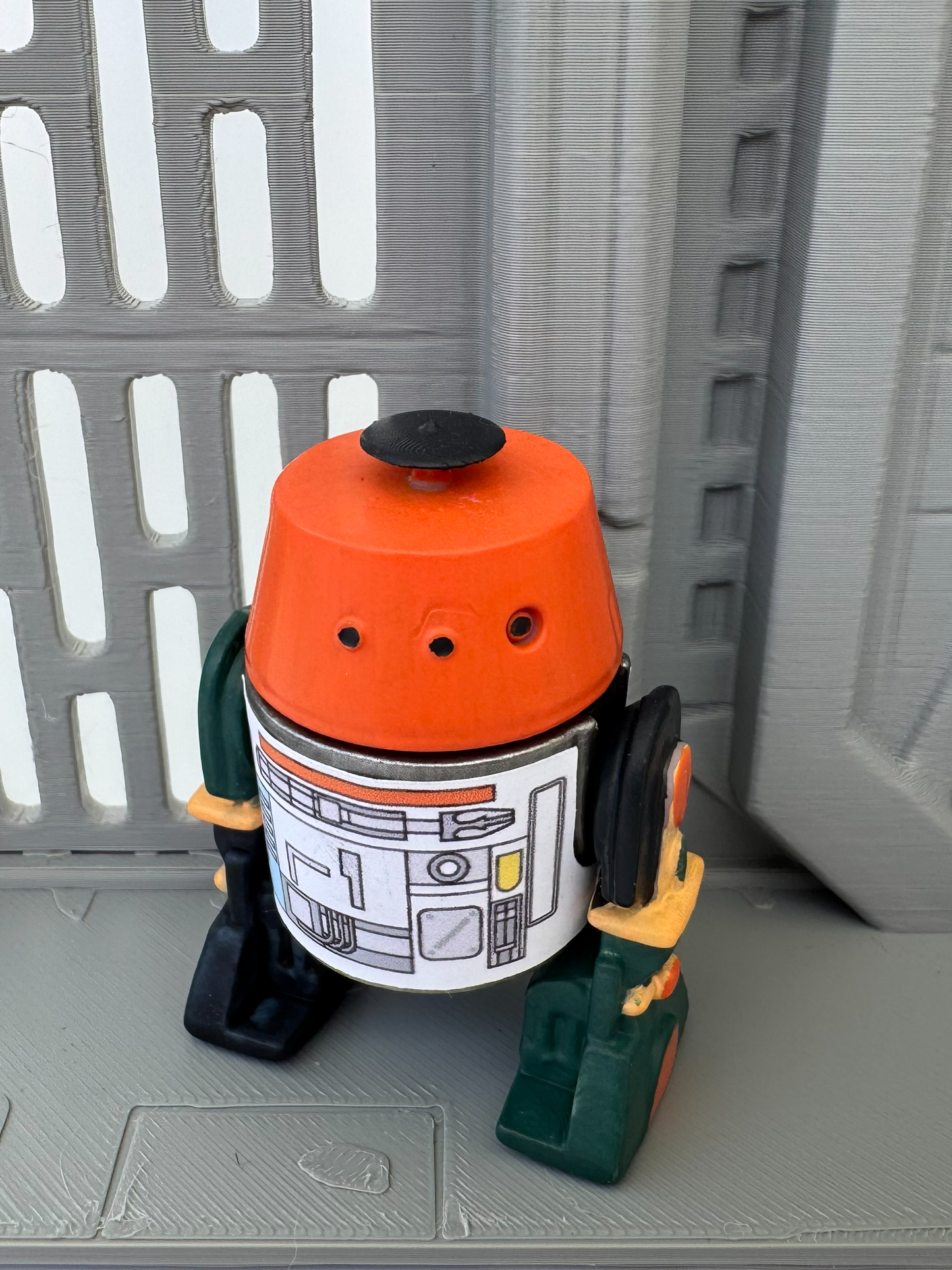 Custom C1-10P Chopper Droid Action Figure | Vintage Kenner Style Figure