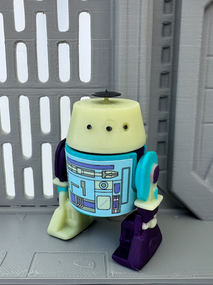 Custom C1 Droid Frankenstein Action Figure | Vintage Kenner Style Figure