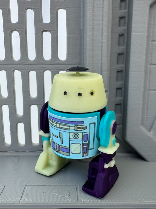 Custom C1 Droid Frankenstein Action Figure | Vintage Kenner Style Figure
