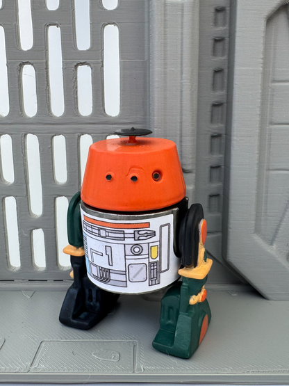 Custom C1-10P Chopper Droid Action Figure | Vintage Kenner Style Figure