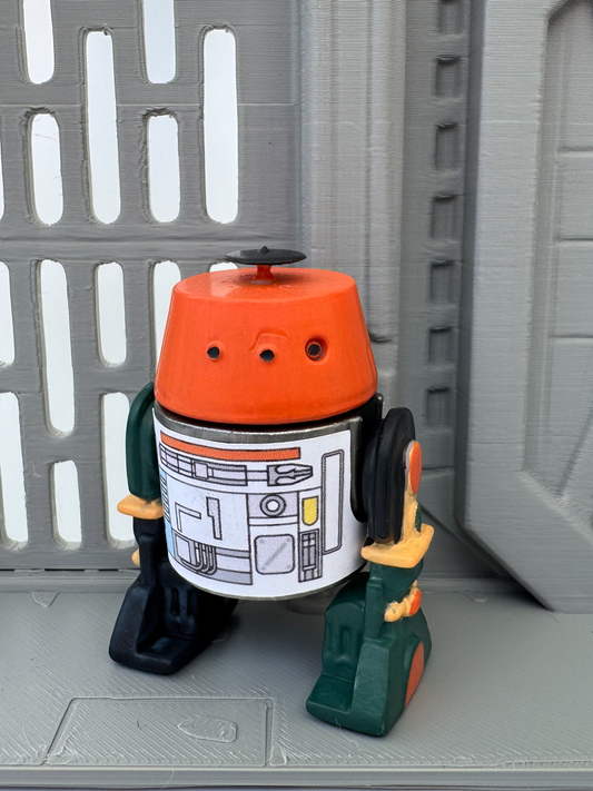 Custom C1-10P Chopper Droid Action Figure | Vintage Kenner Style Figure