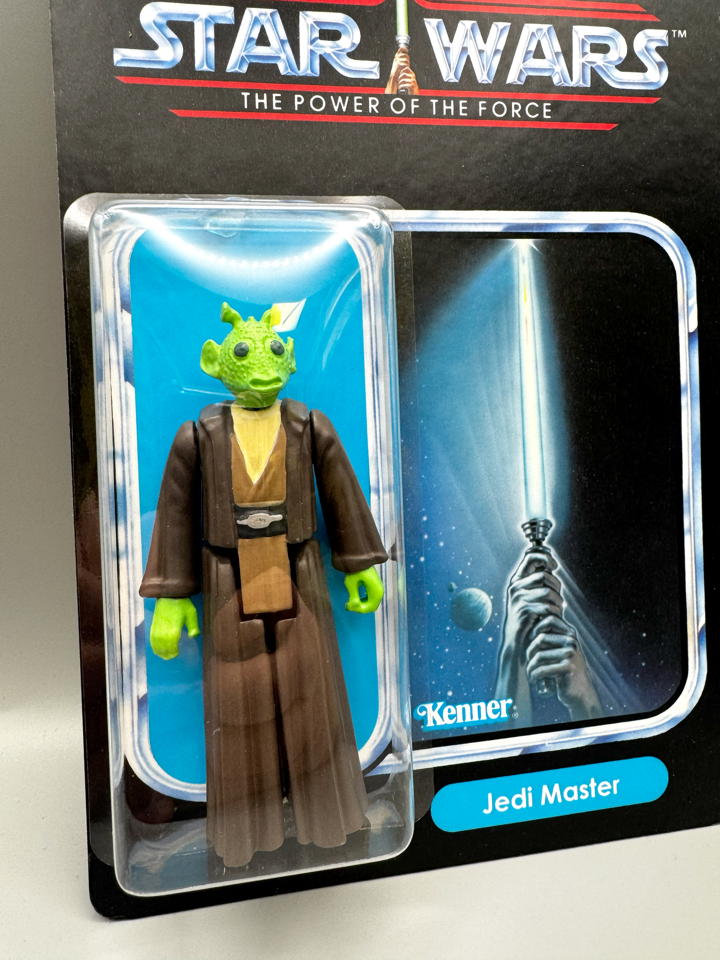Custom Rodian Jedi Master Action Figure | Vintage Kenner Style Figure