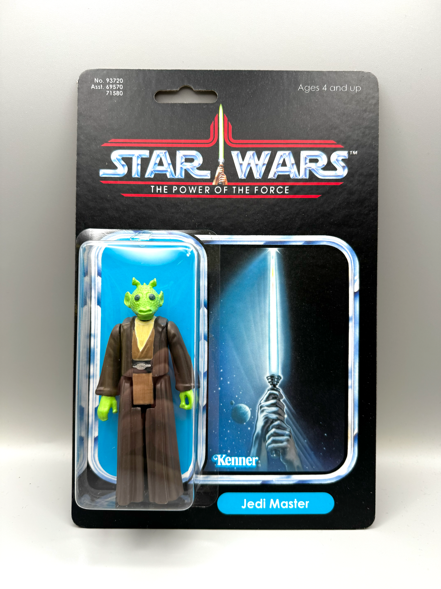 Custom Rodian Jedi Master Action Figure | Vintage Kenner Style Figure