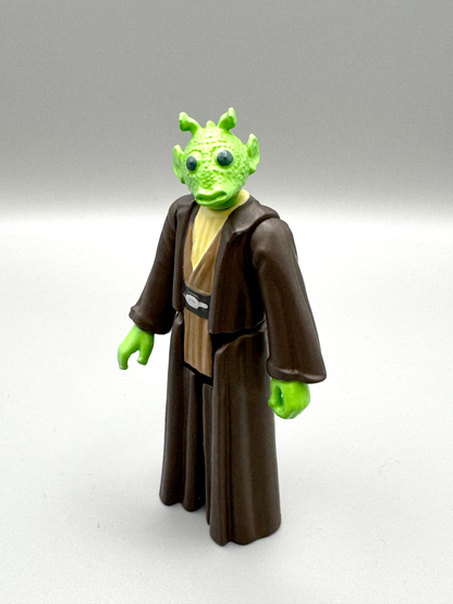 Custom Rodian Jedi Master Action Figure | Vintage Kenner Style Figure