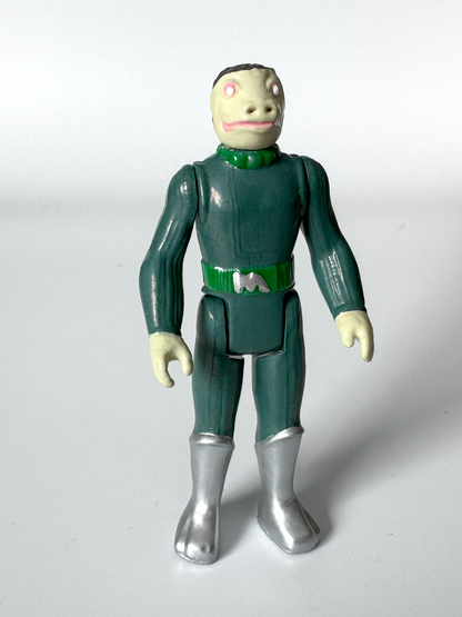 Custom Green Snaggletooth Zutton Action Figure | Vintage Kenner Style Figure