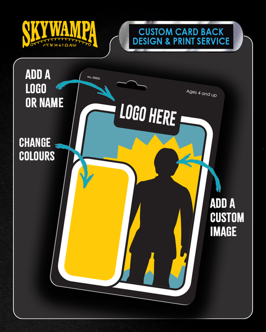 Design & Print Service - Your Custom Card Back (Send Us Your Image & Logo)