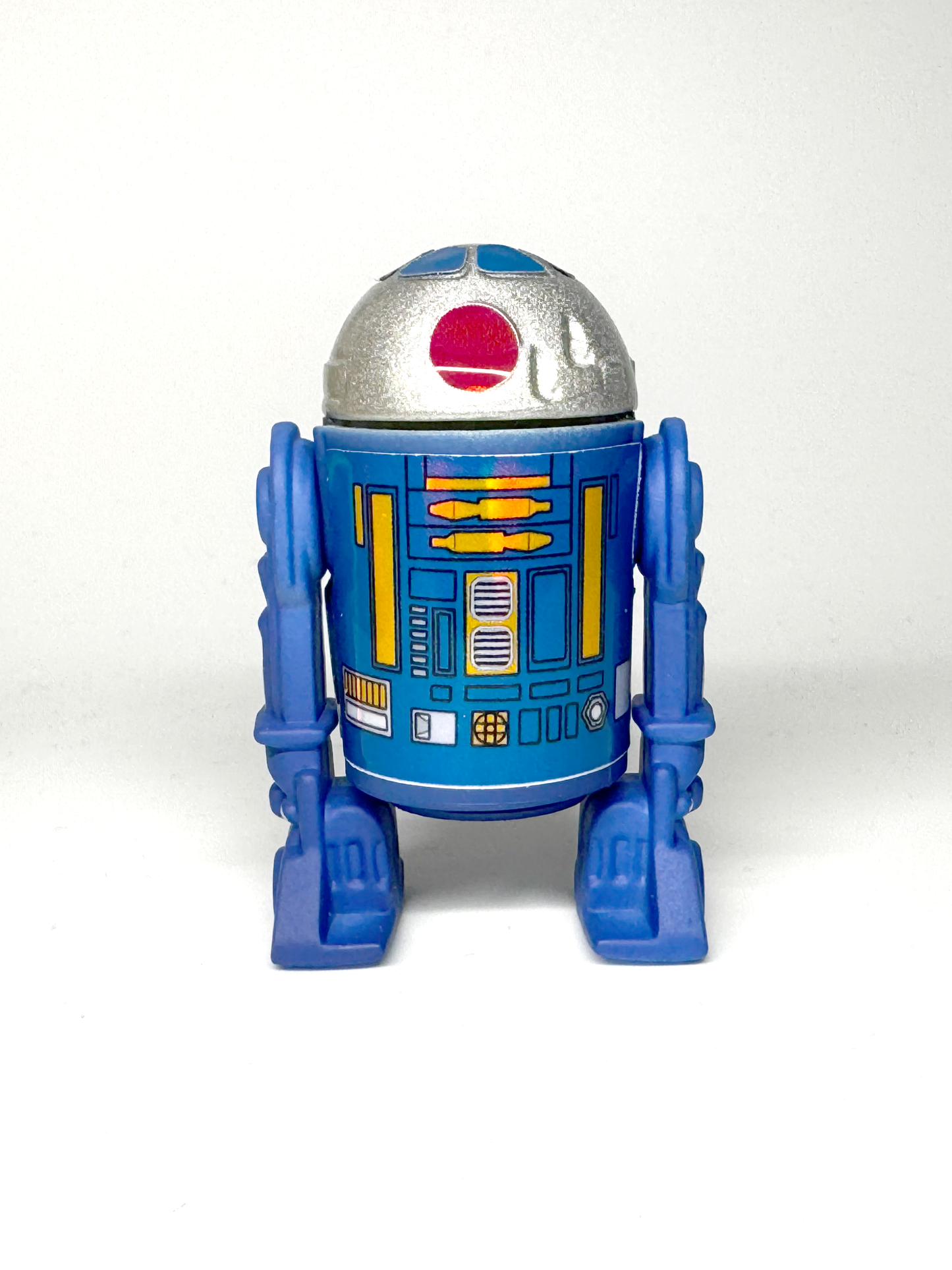 Custom R2 Droid Blue Action Figure | Vintage Kenner Style Figure