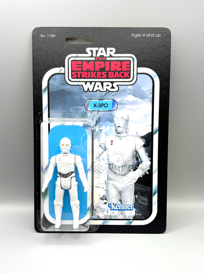 Custom K-3PO Zero Droid Action Figure | Vintage Kenner Style Figure