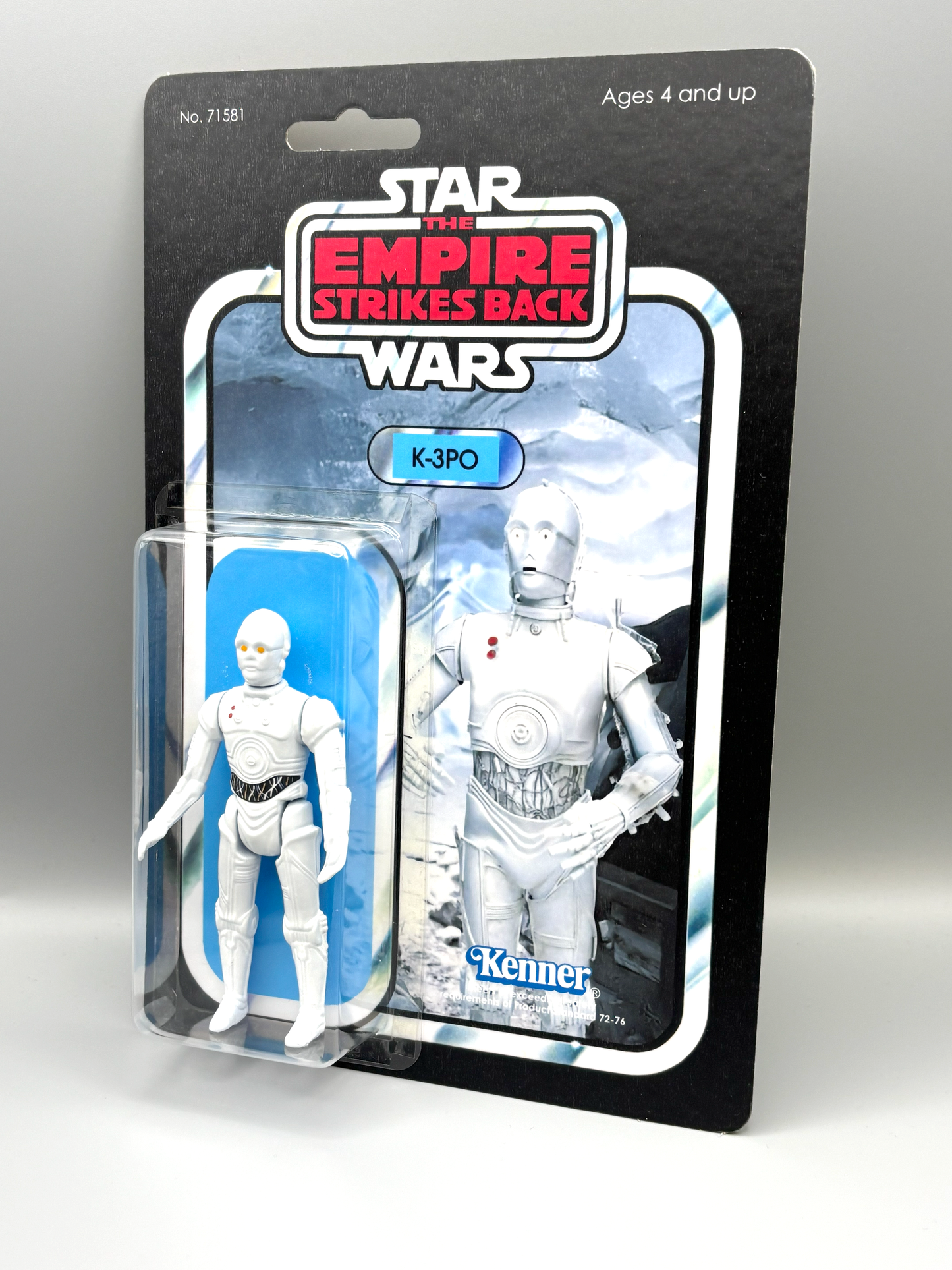 Custom K-3PO Zero Droid Action Figure | Vintage Kenner Style Figure