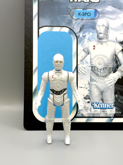 Custom K-3PO Zero Droid Action Figure | Vintage Kenner Style Figure