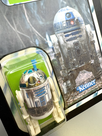Custom R2-D2 Dagobah Action Figure | Vintage Kenner Style Figure