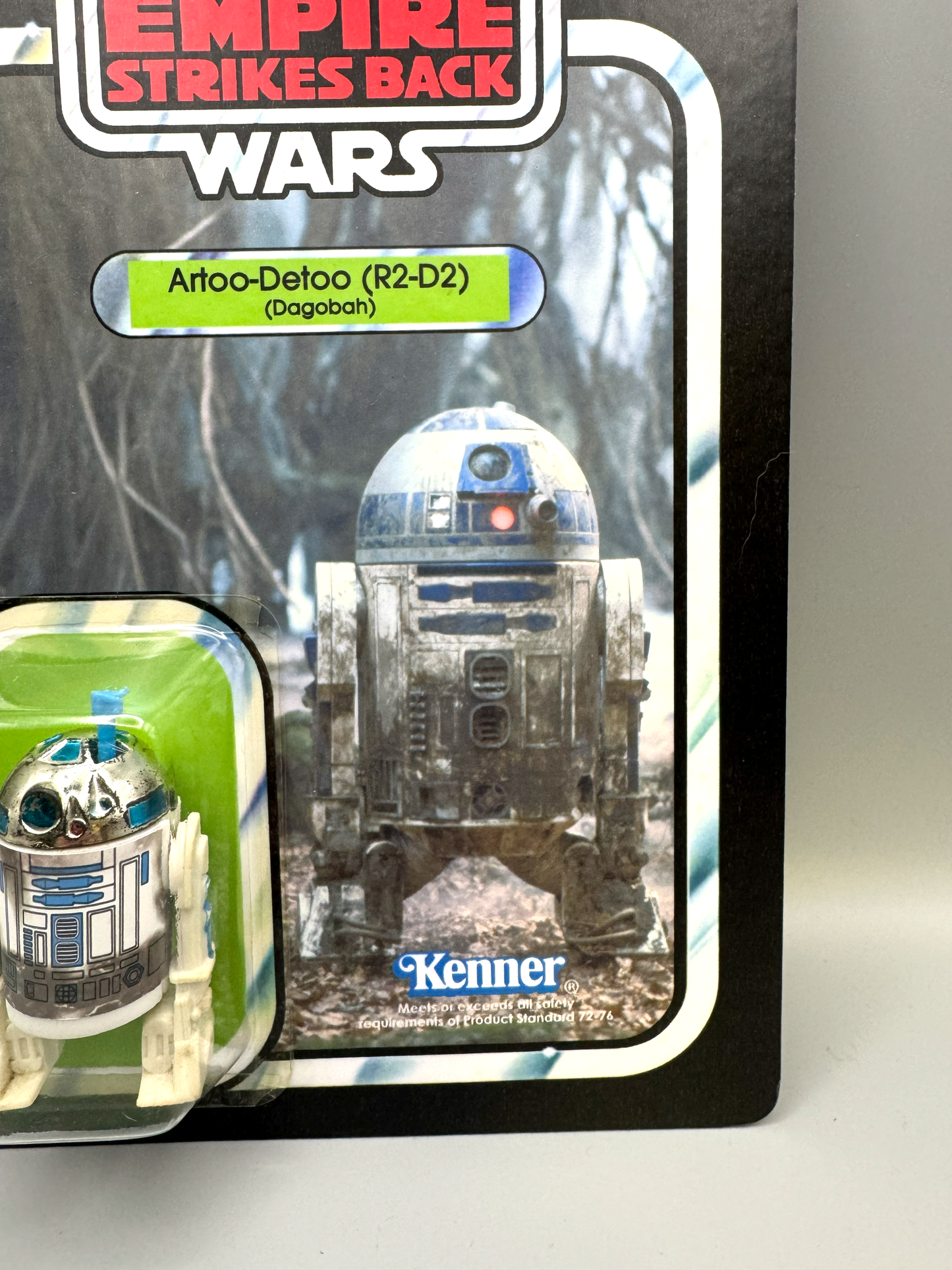 Custom R2-D2 Dagobah Action Figure | Vintage Kenner Style Figure