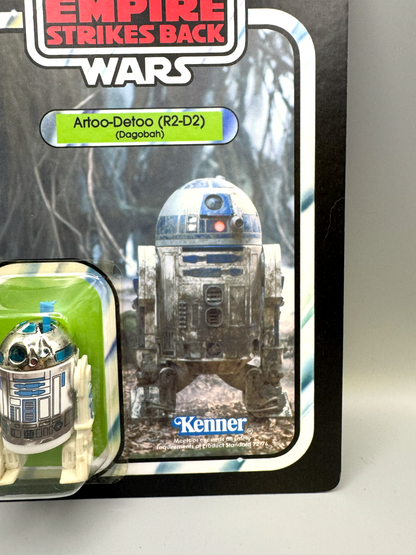 Custom R2-D2 Dagobah Action Figure | Vintage Kenner Style Figure