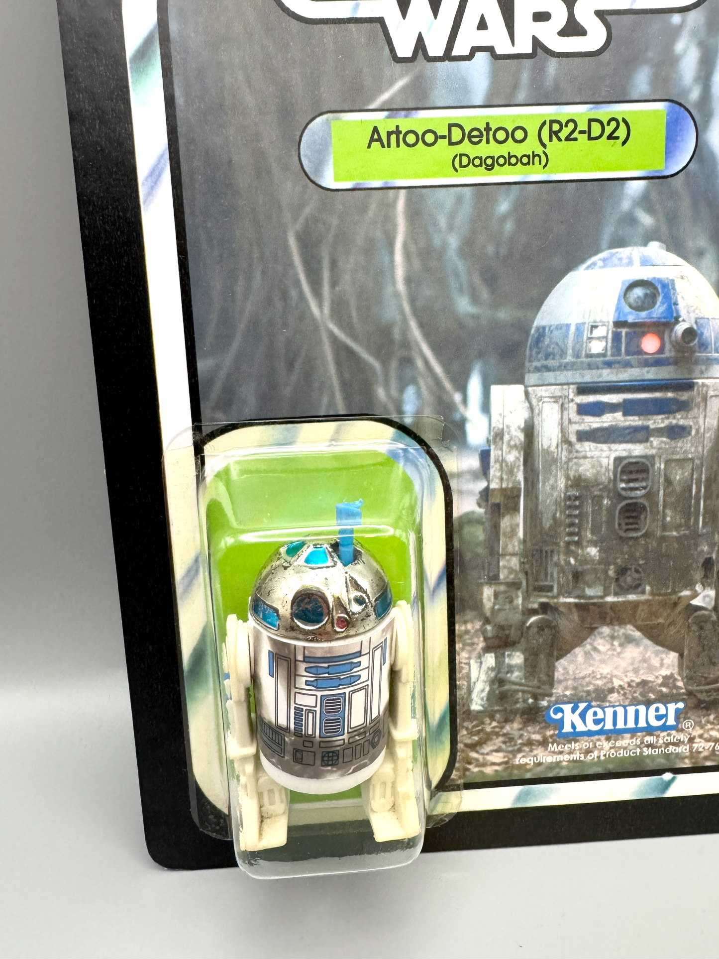 Custom R2-D2 Dagobah Action Figure | Vintage Kenner Style Figure