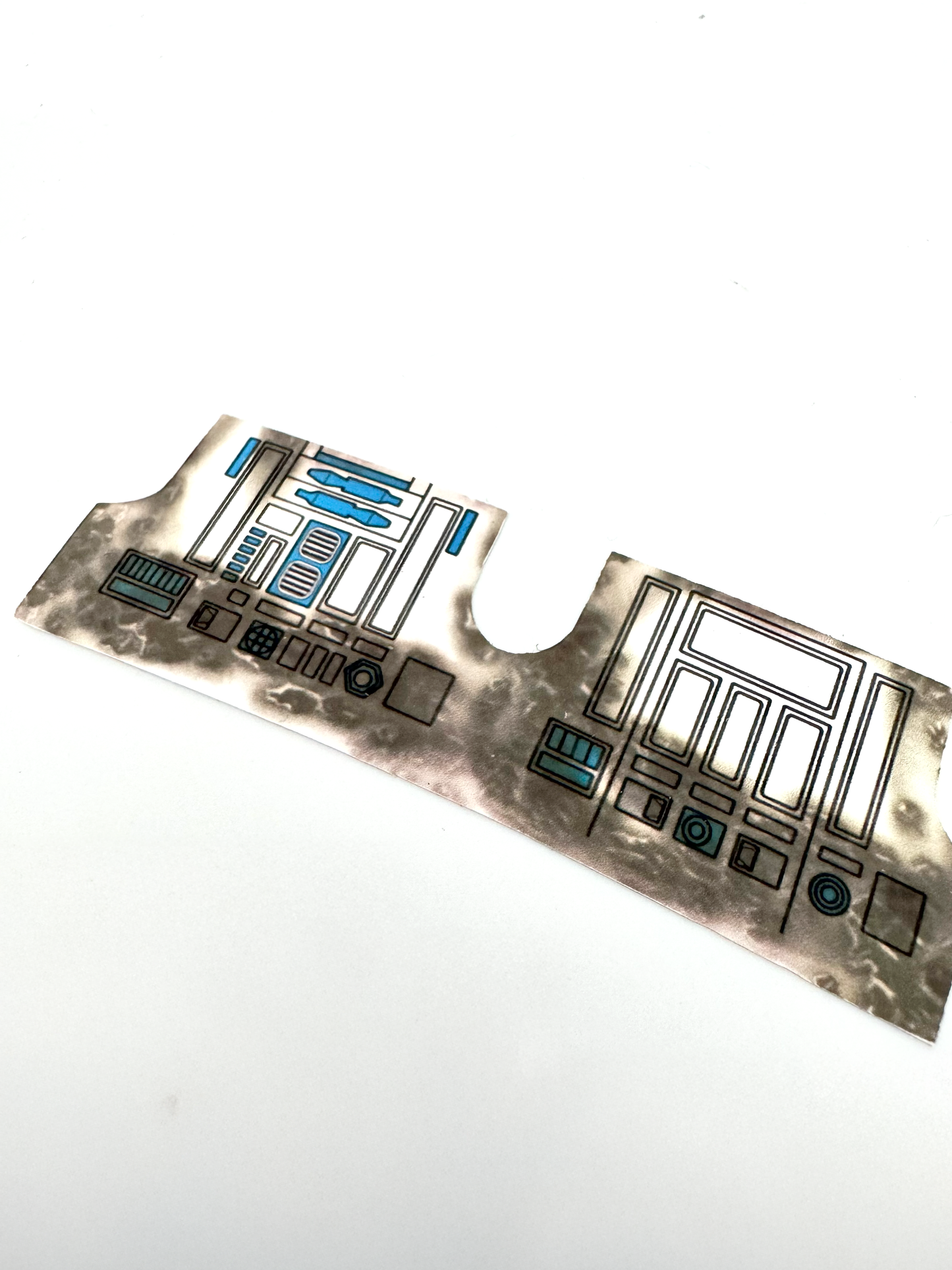 Vintage Kenner Custom R2-D2 Dagobah Sticker White