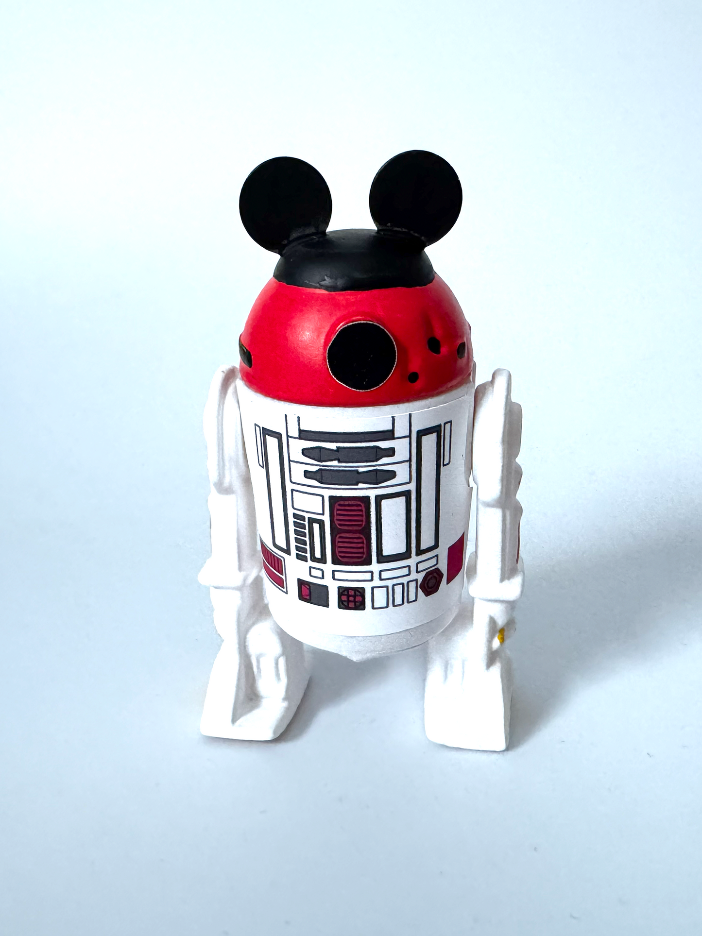 Custom R2-MK Mickey Droid Action Figure | Vintage Kenner Style Figure