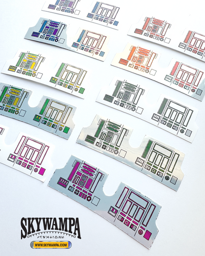 Custom Droid Stickers for Vintage Kenner Droid Figures – Pre-Cut in Multiple Colors