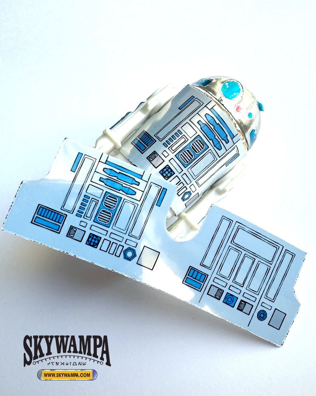 Vintage Kenner Star Wars R2-D2 & R5-D4 Replacement Stickers