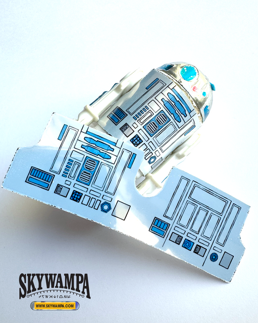 Vintage Kenner Star Wars R2-D2 & R5-D4 Replacement Stickers