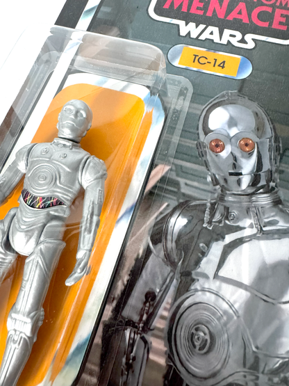 Custom TC-14 Zero Droid Action Figure | Vintage Kenner Style Figure