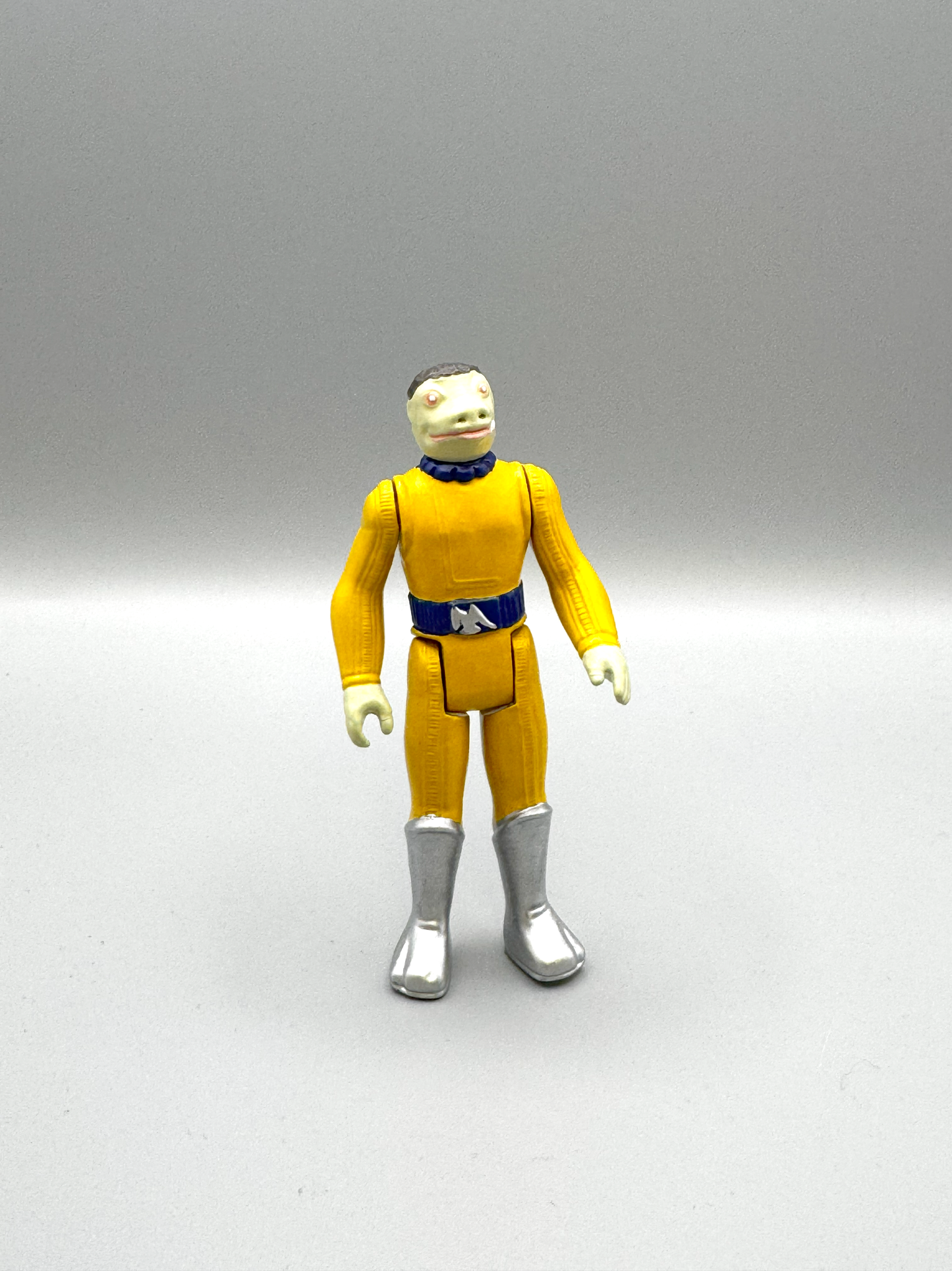 Custom Yellow Snaggletooth Zutton Action Figure | Vintage Kenner Style Figure