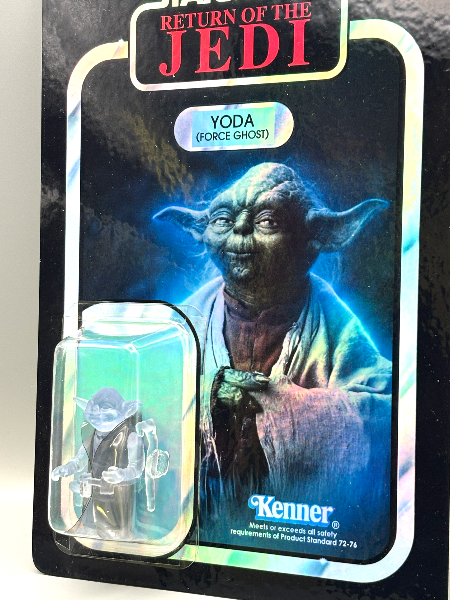 Custom Ghost Yoda Action Figure | Vintage Kenner Style Figure