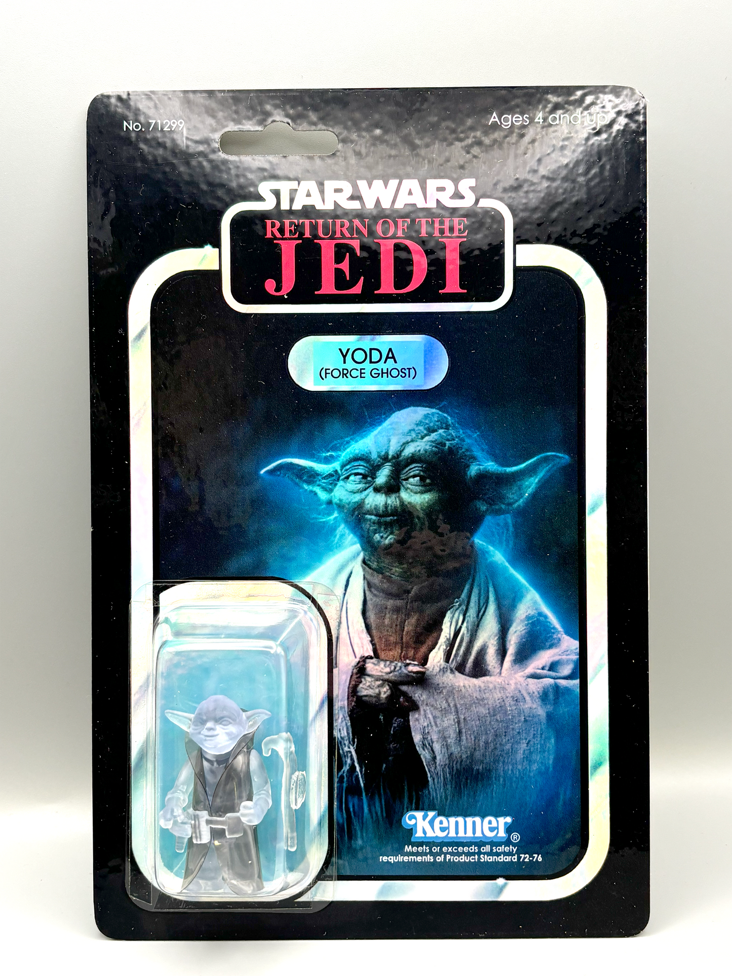Custom Ghost Yoda Action Figure | Vintage Kenner Style Figure