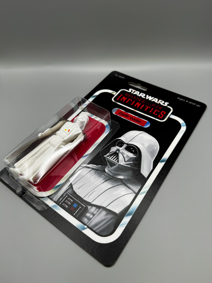 Custom White Vader Action Figure | Vintage Kenner Style Figure