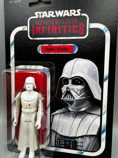Custom White Vader Action Figure | Vintage Kenner Style Figure