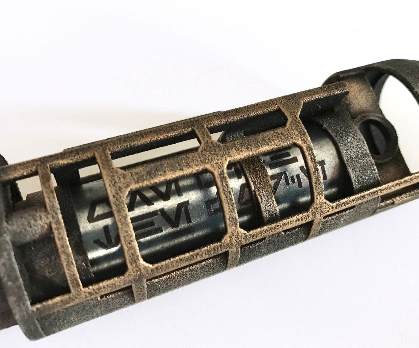 Beskar Style Battery Decal Sticker/Wrap - Fits 18650